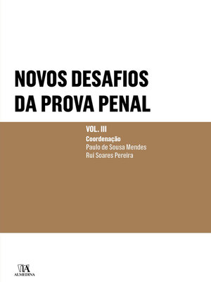 cover image of Novos Desafios da Prova Penal--Volume III